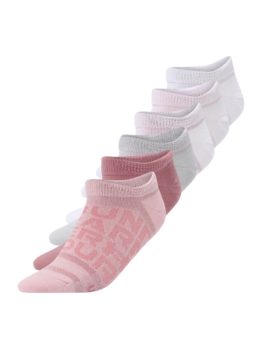 

Спортивные носки UNDER ARMOUR Essential, цвет Light grey/Pitaya/Pastel pink/White