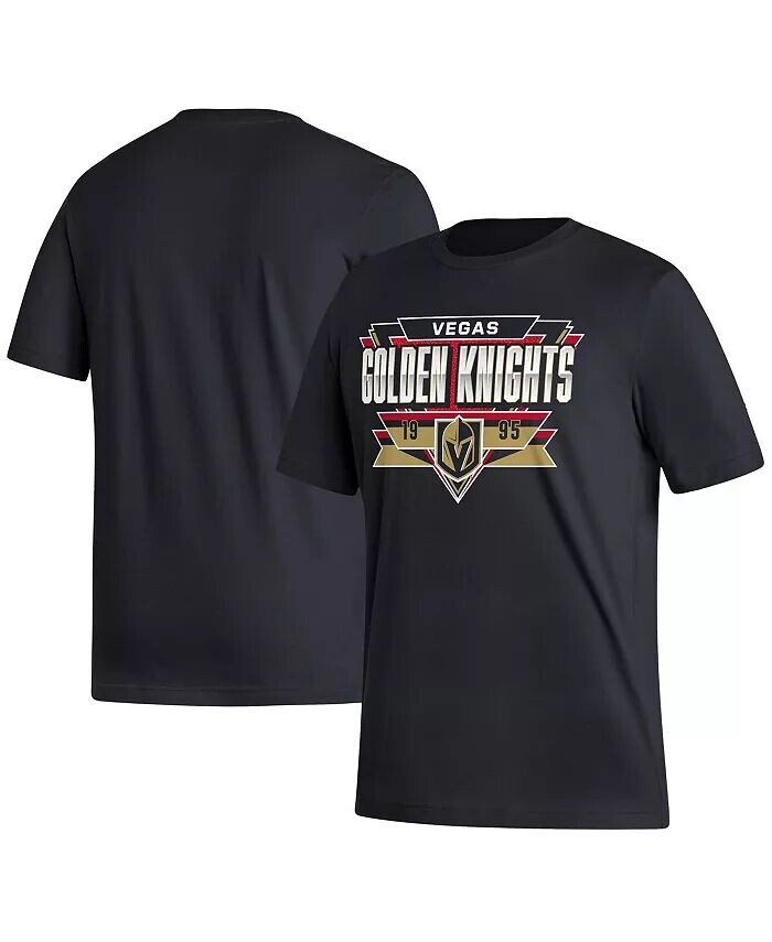 

Мужская черная футболка Vegas Golden Knights Reverse Retro 2.0 Fresh Playmaker Adidas