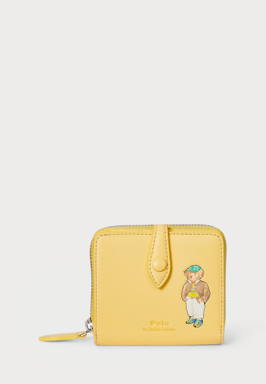 

Кошелек Polo Ralph Lauren POLO BEAR LEATHER COMPACT WALLET, Lemon Meringue/Yellow