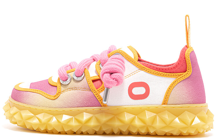 

Кроссовки OETZI Lifestyle Shoes Women's Low-top Peach Pink/White/Light Yellow, розовый
