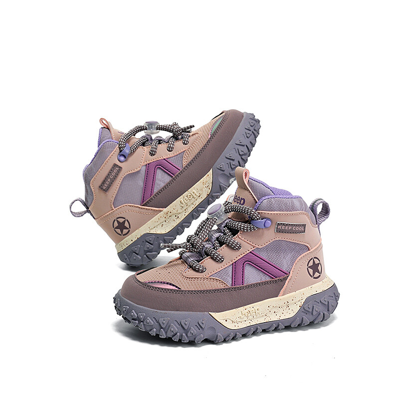 Кроссовки Jeep Kids Lifestyle Shoes Kids Mid-top Purple, фиолетовый — фото 3