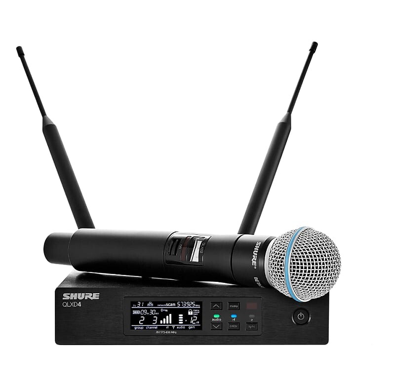 

Беспроводная микрофонная система Shure QLXD24 / SM58-G50