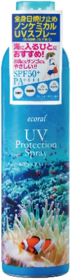 Спрей для тела SPF 50+ Ecoral UV Protection Spray, Non-chemical, 200 г Navis