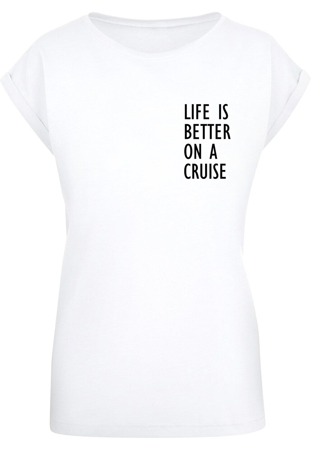 

Рубашка Merchcode Life Is Better, белый