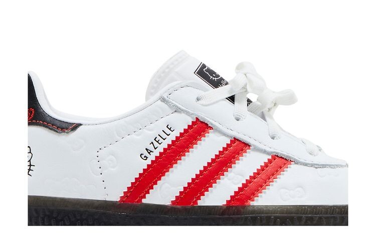 Кроссовки adidas Hello Kitty x Gazelle Comfort Closure EL I 50th Anniversary, белый — фото 2