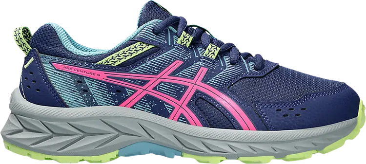 

Кроссовки Gel Venture 9 GS 'Deep Ocean Hot Pink', синий