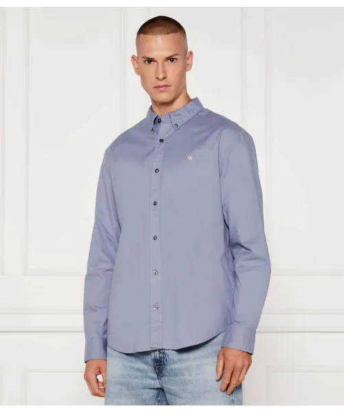 

Рубашка Classic fit Calvin Klein Jeans, синий