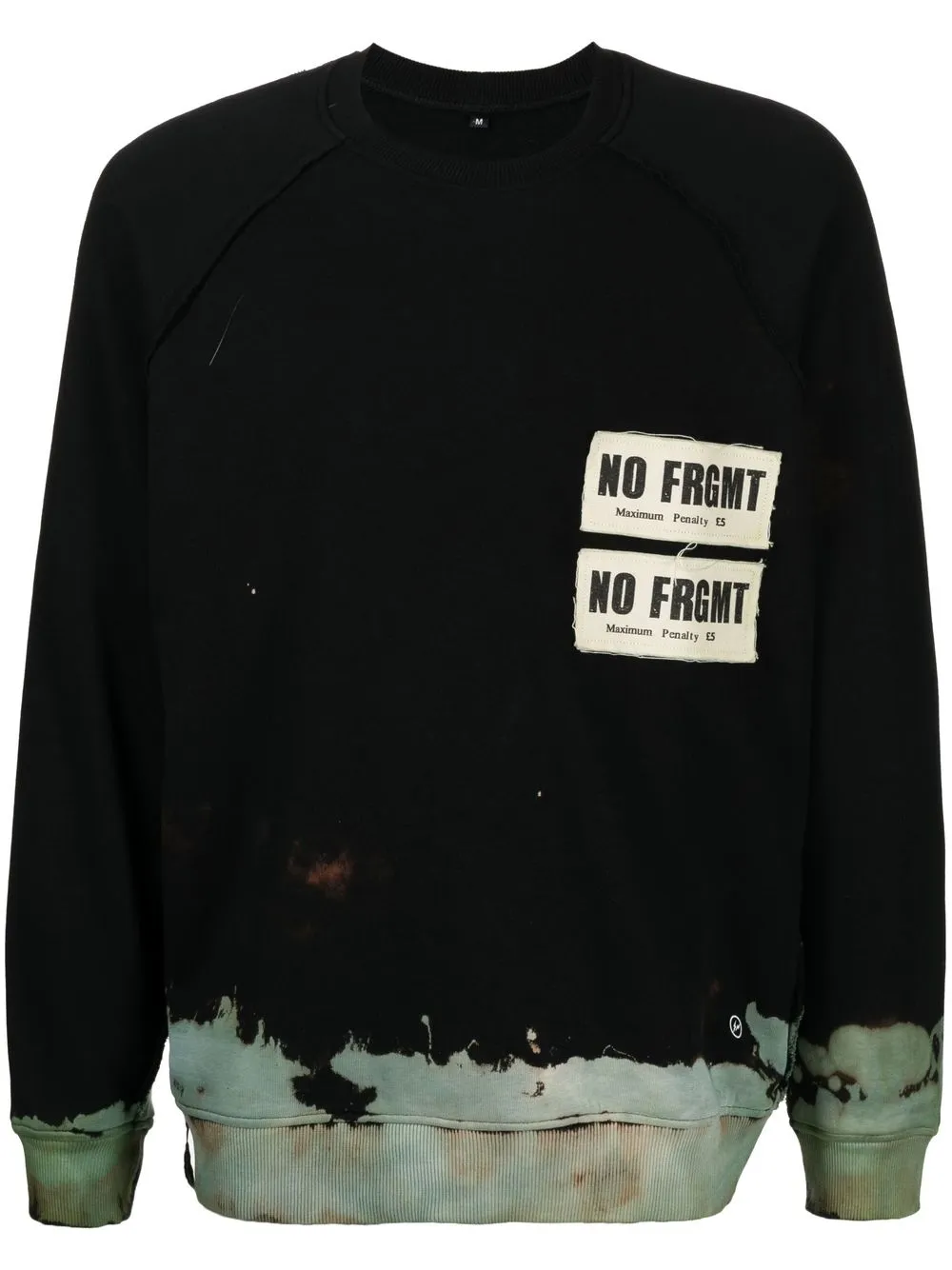 

Толстовка с принтом тай-дай из коллаборации с Hiroshi Fujiwara Stain Shade, черный