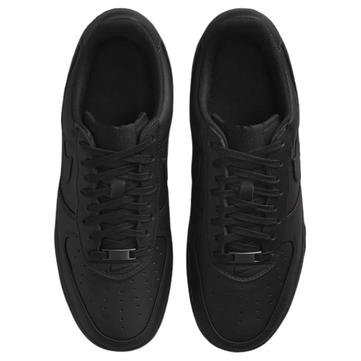 Nike Кроссовки Air Force 1 Low top Skateboard Unisex черные, цвет Black — фото 4