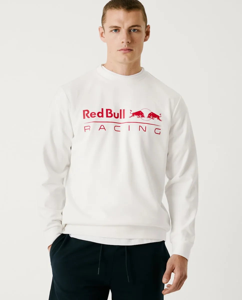 

Мужская толстовка с круглым вырезом и логотипом Pepe Jeans, белый