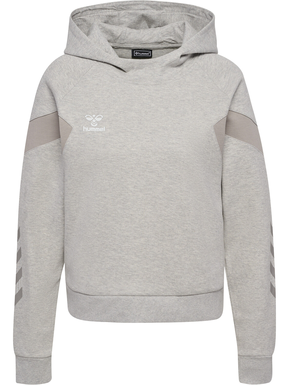 

Толстовка Hummel Hoodie Hmltravel Sweat Hoodie Woman, цвет LIGHT GREY MELANGE