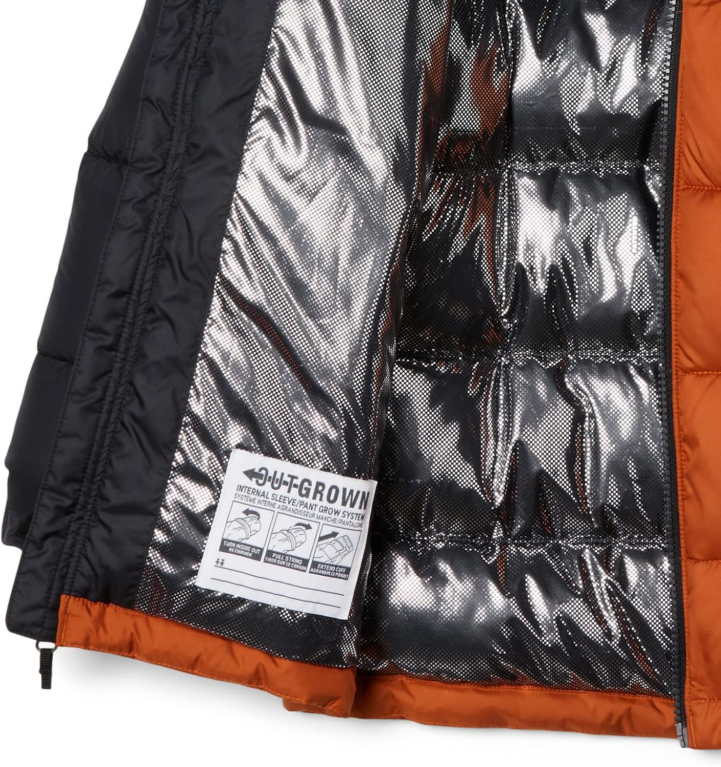 Columbia Kids' Pike Lake куртка, Black/Warm Copper — фото 3
