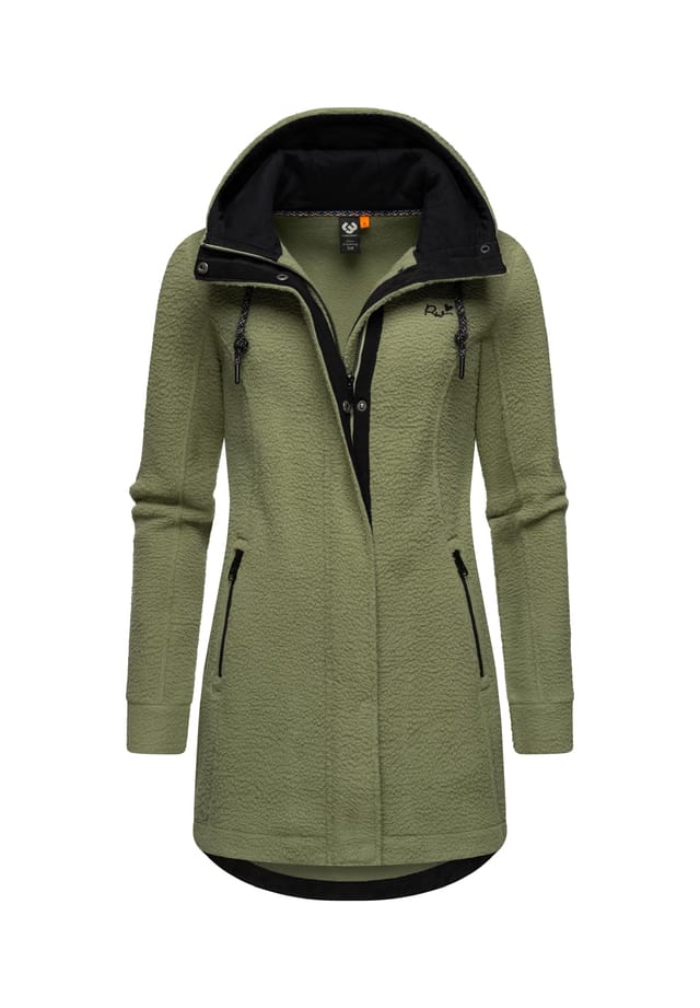 

Пальто из искусственного меха letti teddy флис Ragwear, зеленый