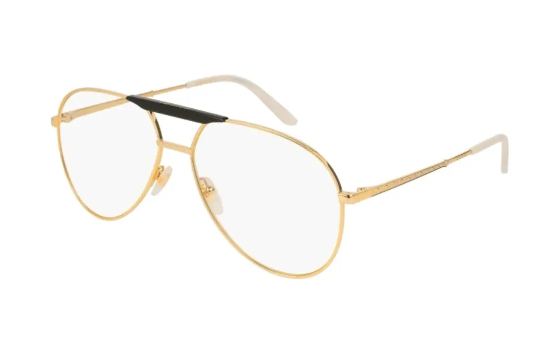 

Очки мужские Gucci Eyeglass Frames, золотой