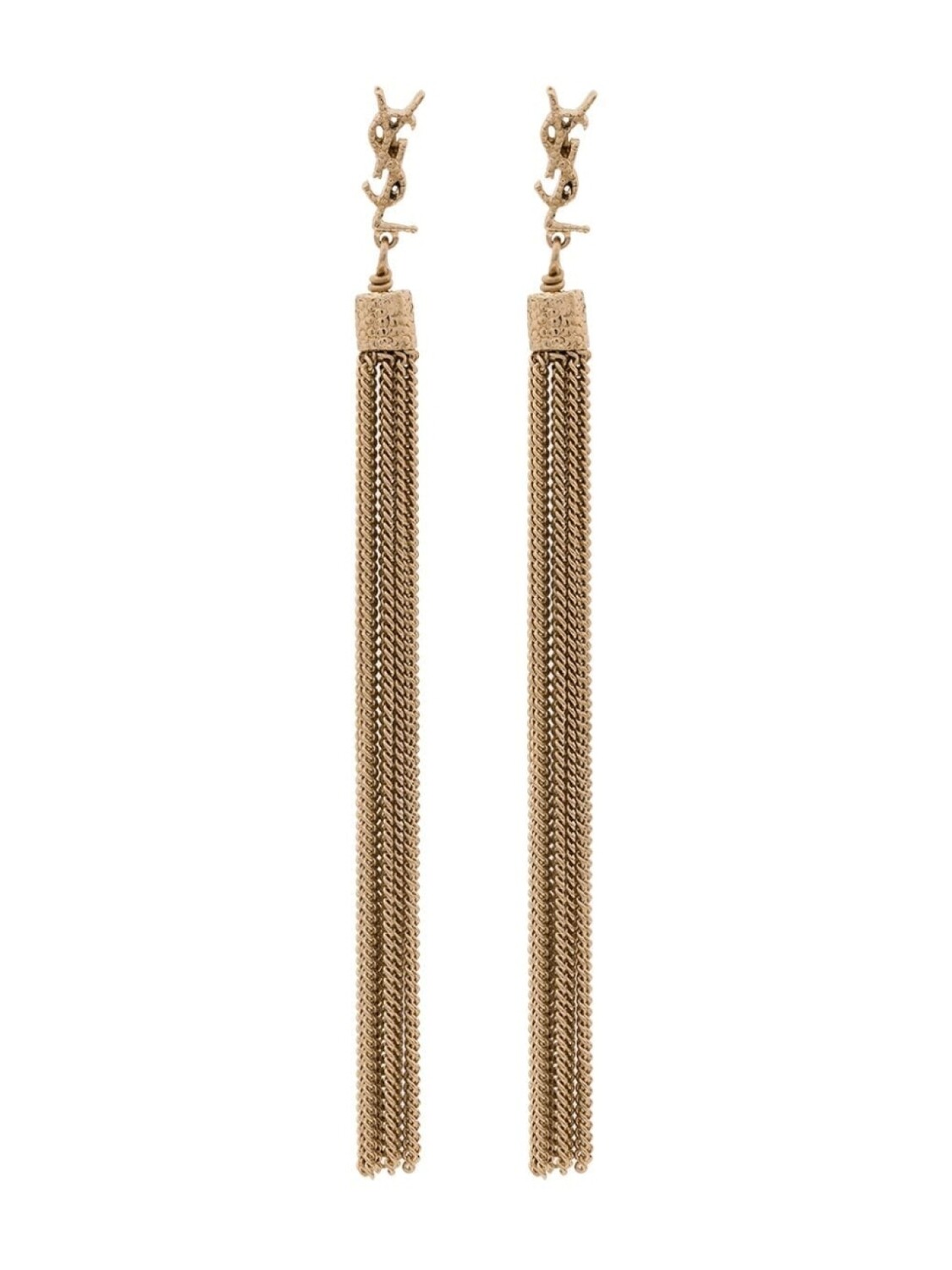 

Серьги Loulou с кисточками Saint Laurent, золотой