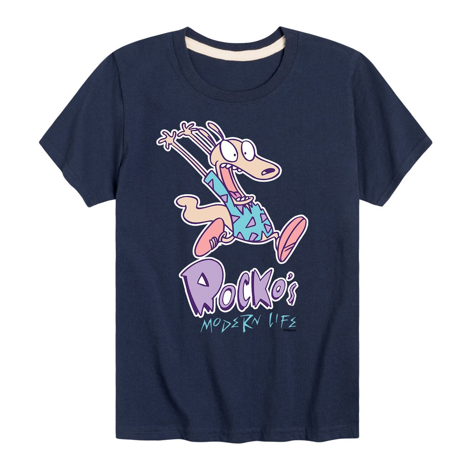 

Футболка «Тявкающий Роко» Nickelodeon Rocko's Modern Life для мальчиков 8–20 лет Licensed Character, синий