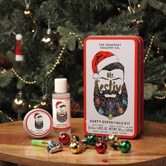 

Банка с джином Mr Festive, подарочный набор для красоты, 2 предмета. The Somerset Cosmetics Co, The Somerset Toiletry Co, Серый, Банка с джином Mr Festive, подарочный набор для красоты, 2 предмета. The Somerset Cosmetics Co, The Somerset Toiletry Co