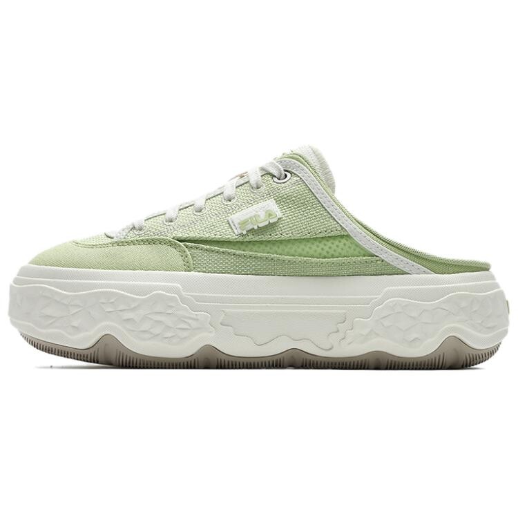 

ROCK Canvas Shoes Womens Low-top Margarita Green/White Fila