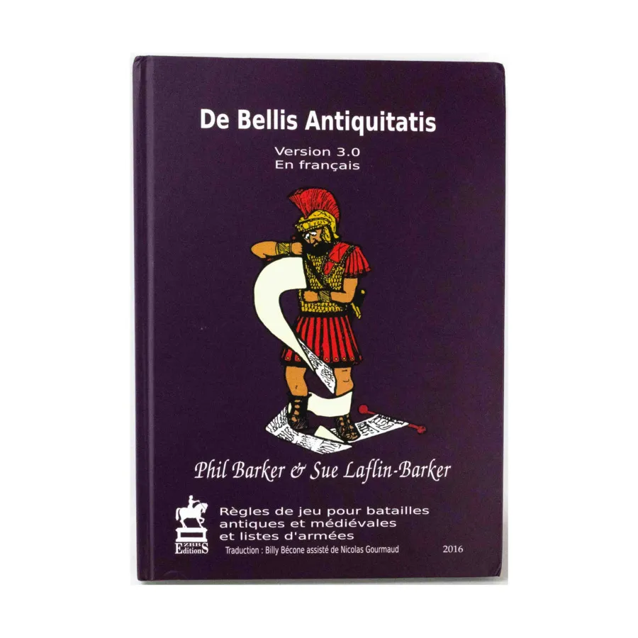 

De Bellis Antiquitatis - Правила военных игр для древних и средневековых сражений 3000 г. до н.э. – 1500 г. н.э. (версия 3.0, французское издание), De Bellis Antiquitatis - Ancients (Wargames Research Group)
