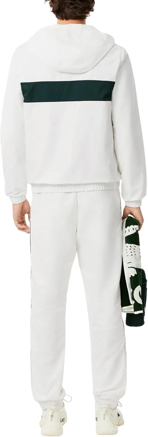 Спортивный костюм Lacoste, белый/зеленый — фото 3