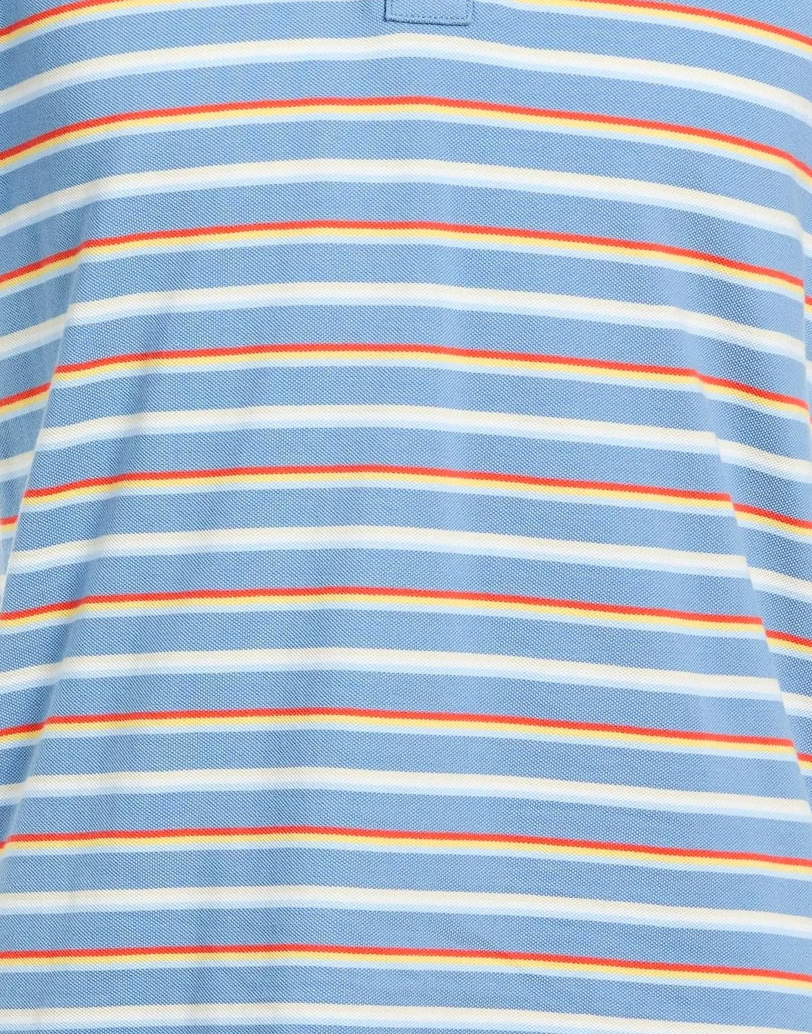 Поло Tommy Hilfiger голубое — фото 4