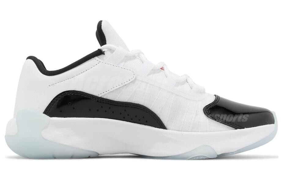 Женские винтажные баскетбольные кроссовки Jordan Air Jordan 11, Черно-белый — фото 2