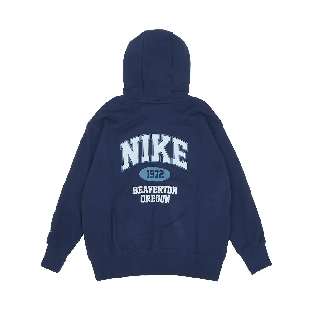 Nike Спортивный свитшот Phoenix Fleece женский deep navy blue — фото 3