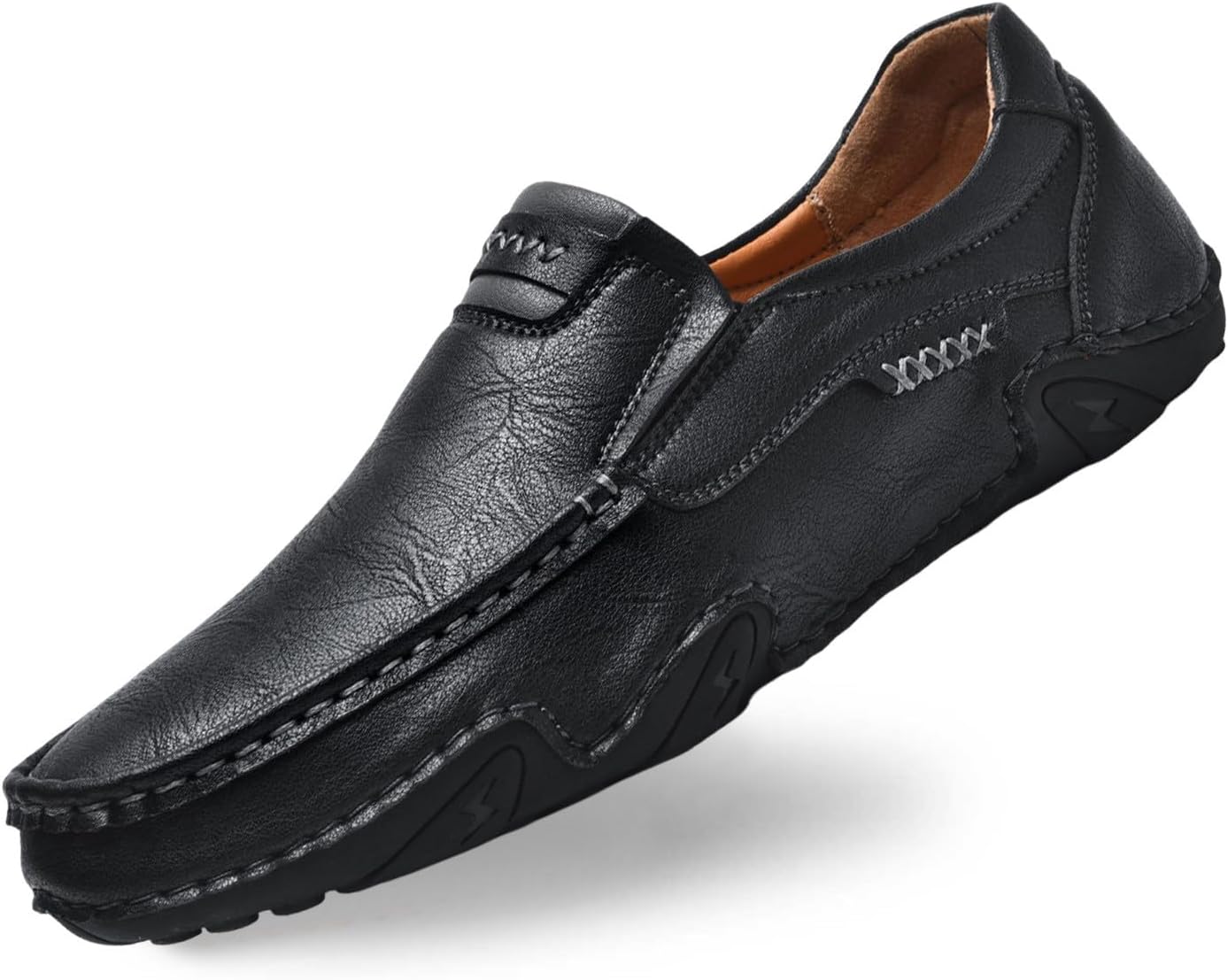 

Мужские кожаные лоферы, повседневная обувь, удобная легкая пешеходная одежда, мокасини для повседневной ношения Generic