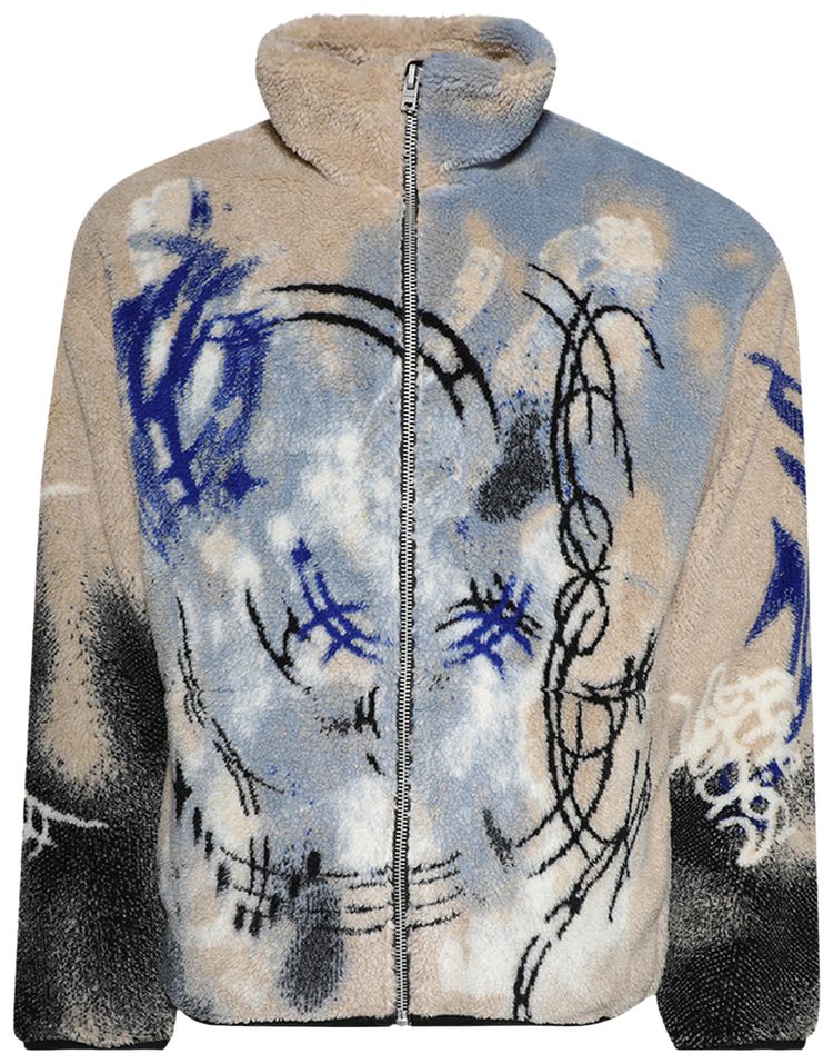 

Куртка Acne Studios Teddy Jacquard Jacket 'Beige', загар
