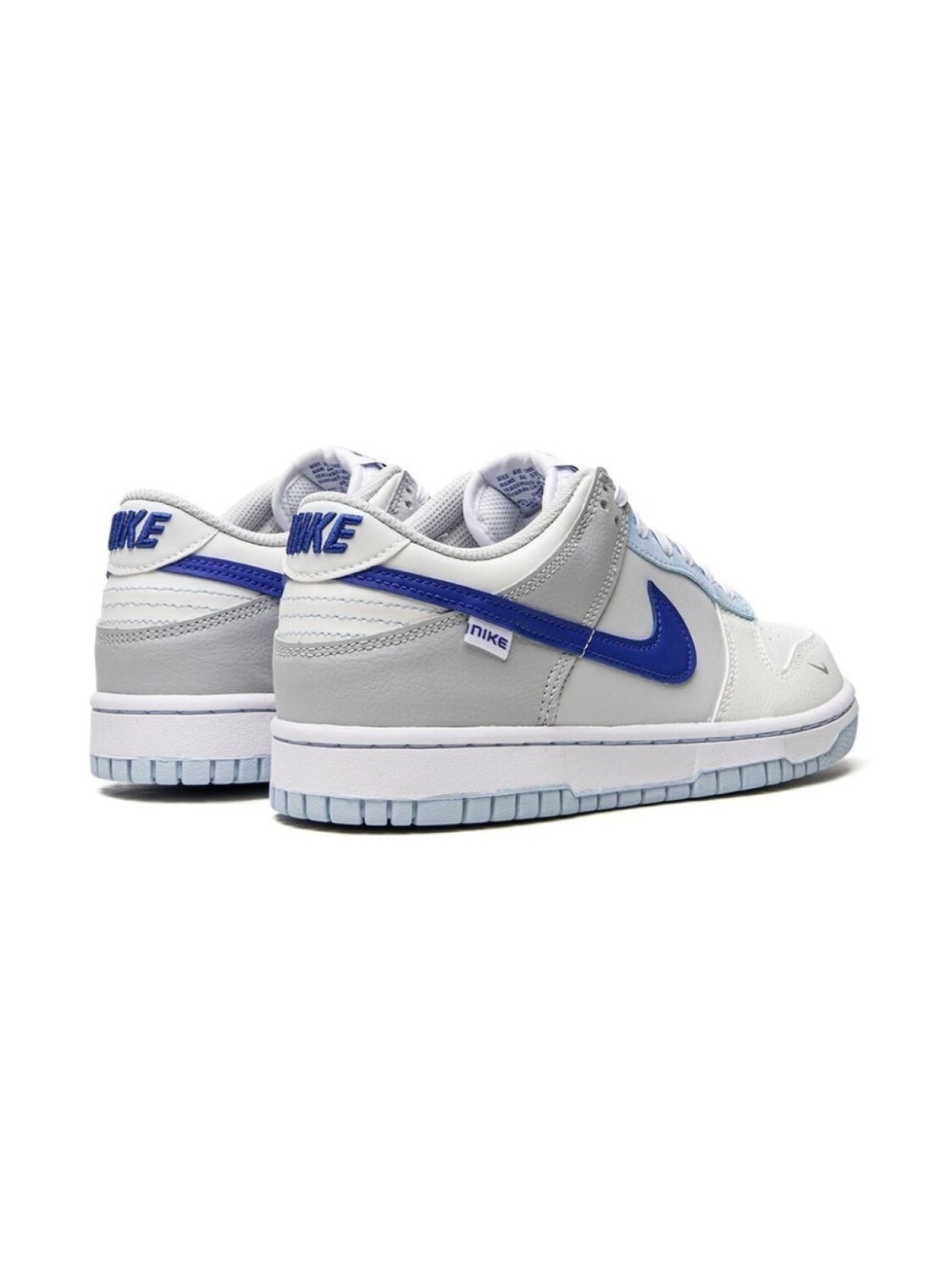 Nike Kids кроссовки Dunk Low, нейтральный цвет — фото 3