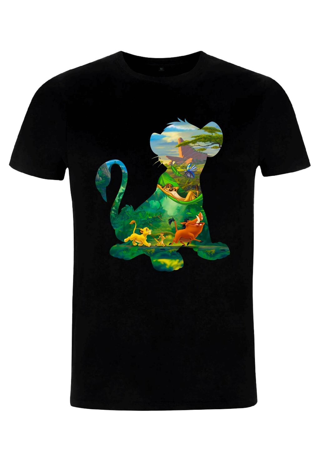 

Футболка с принтом LION KING CUB LIFE UNISEX Henry Tiger, черный