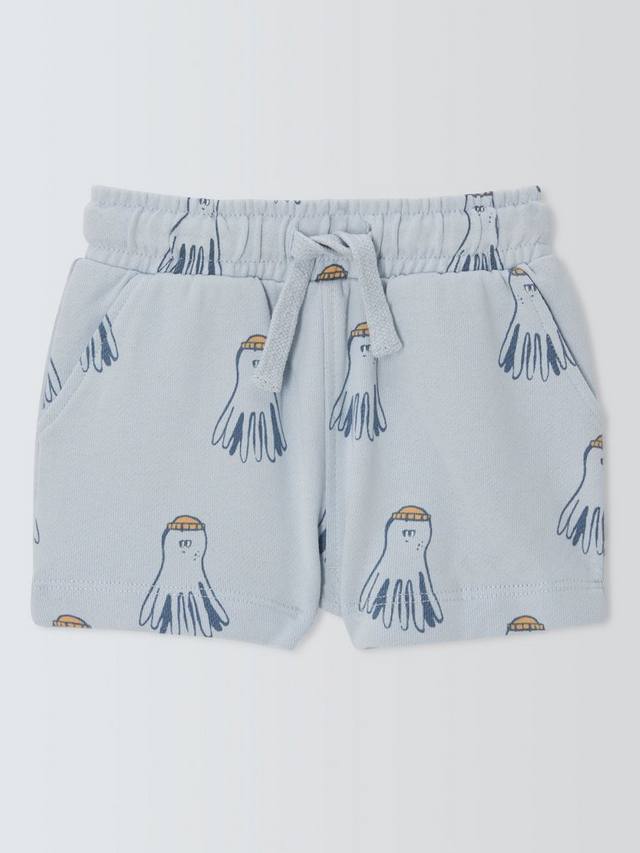 

Детские шорты с осьминогом John Lewis , синий