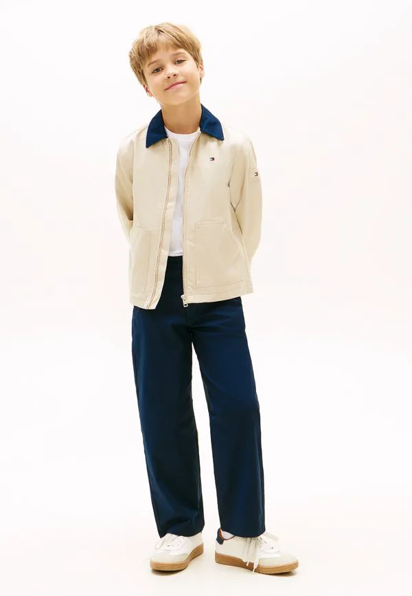 Легкие свободные брюки-чинос из саржи. Tommy Hilfiger, Dark Night Navy — фото 2