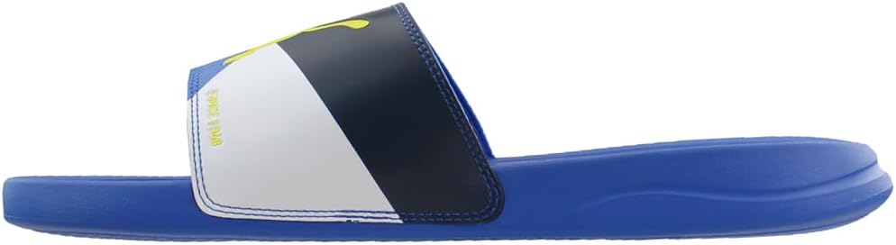 Мужские синие сандалии PUMA Popcat 20 Bold Slide — фото 4
