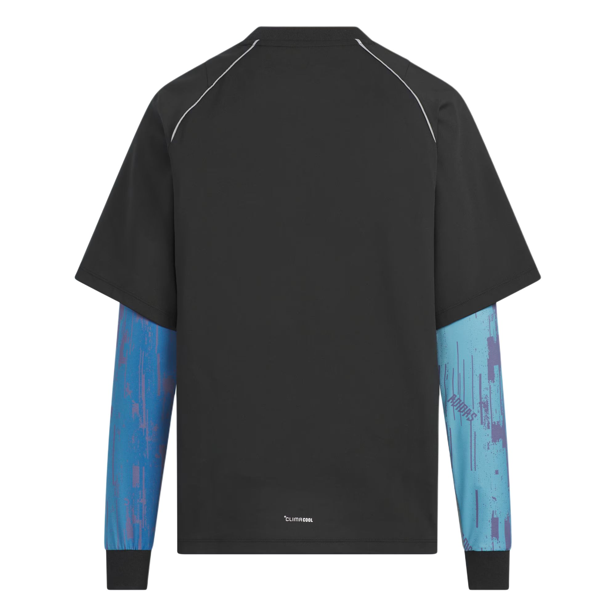 Спортивная футболка SS25 2 в 1 лонгслив Kids' Adidas, черный — фото 2