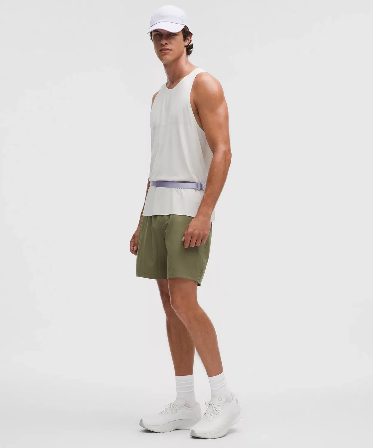 Мужские беговые кроссовки Split Shift Lululemon, Light Vapor/White/Silver Drop — фото 2