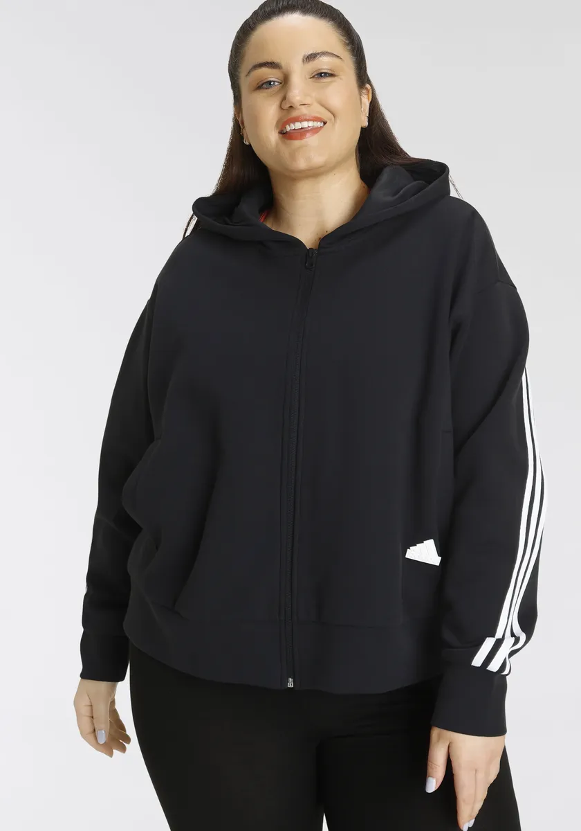 

Adidas Спортивная куртка для активного отдыха "FUTURE ICONS 3-STRIPES HOODED JACKET", с капюшоном Adidas Sportswear, черный