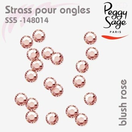 

Украшение ногтей с 20 стразами 148014 Румяная роза, Peggy Sage