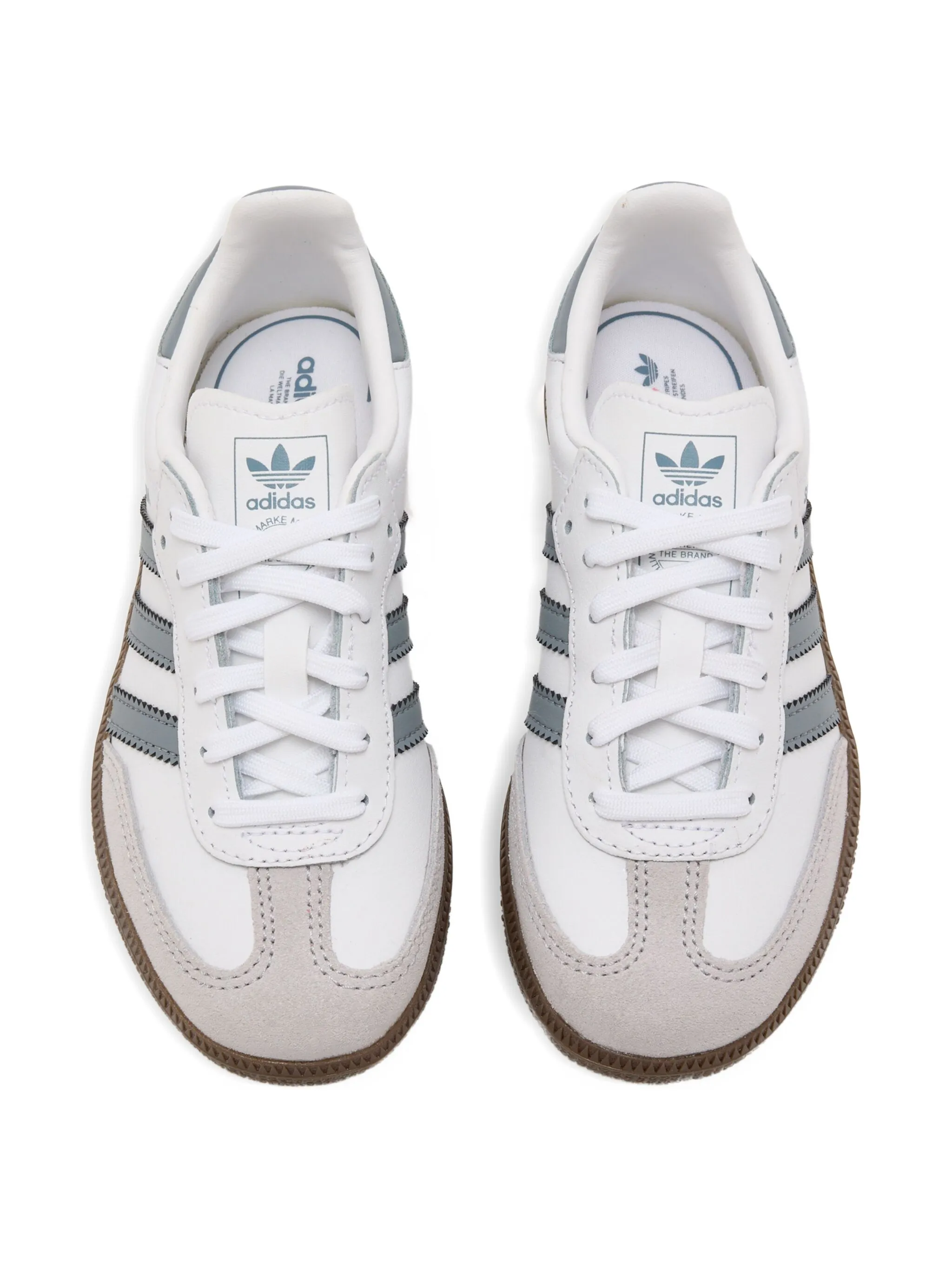 Кроссовки Samba Adidas Kids, белый — фото 3