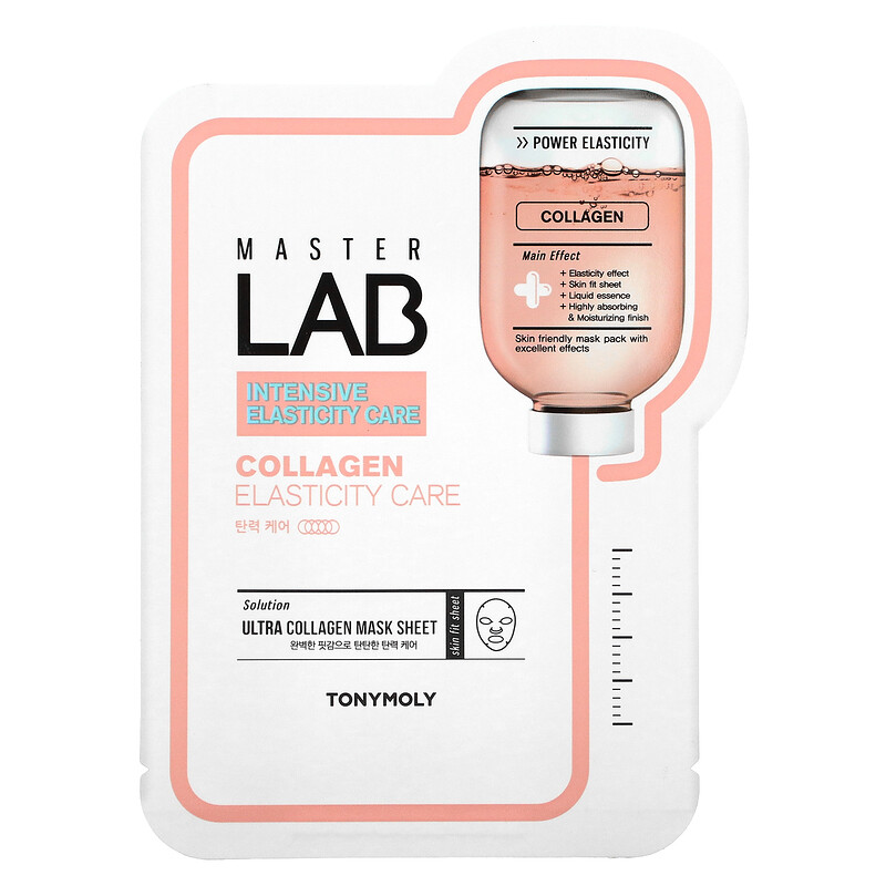 

TonyMoly, Master Lab, Collagen Elasticity, 1 лист, 19 г