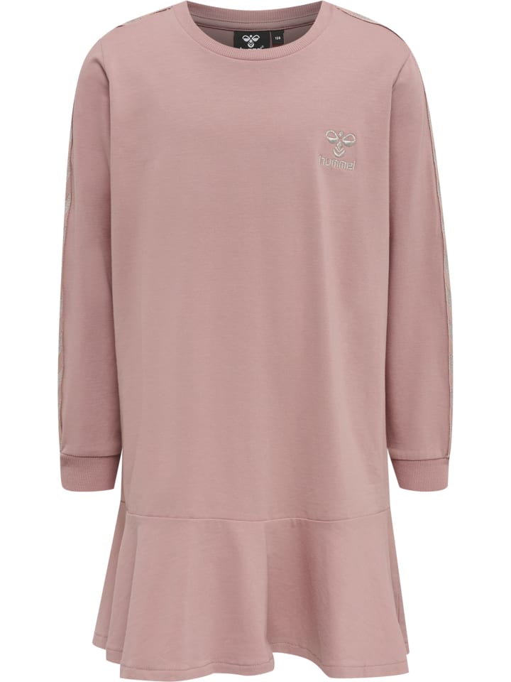 

Платье Hummel Dress L/S Hmlevelyn Mädchen, цвет WOODROSE