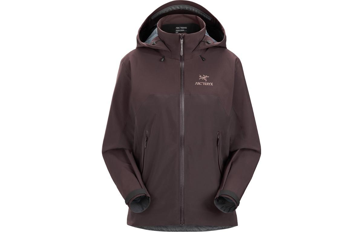Arcteryx Женская горная универсальная водонепроницаемая ветровка, Warm Sun Orange/Redwood Brown/Solaris/Sequoia — фото 4