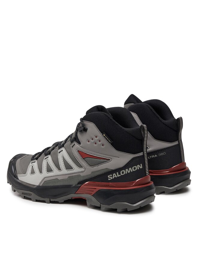 Треккинговые ботинки Salomon X Ultra 360 Mid GORE-TEX L47447800, серый — фото 4