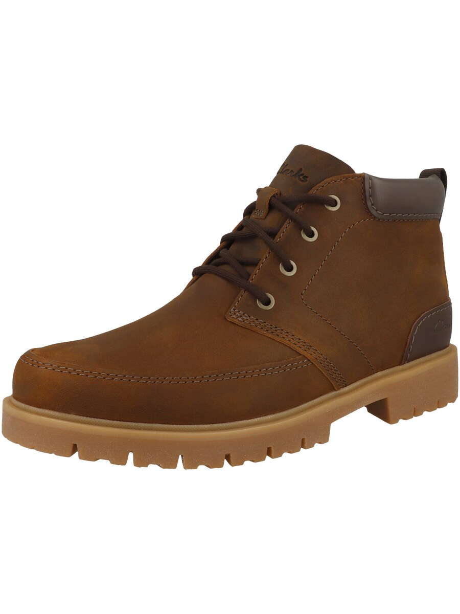 

Туфли на шнуровке CLARKS Rossdale, коричневый