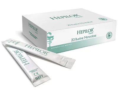 

Hepilor Single Dose 20 Stick Pack для защиты слизистой оболочки желудка