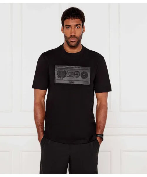 

Футболка Heritage Regular fit Boss Green, черный