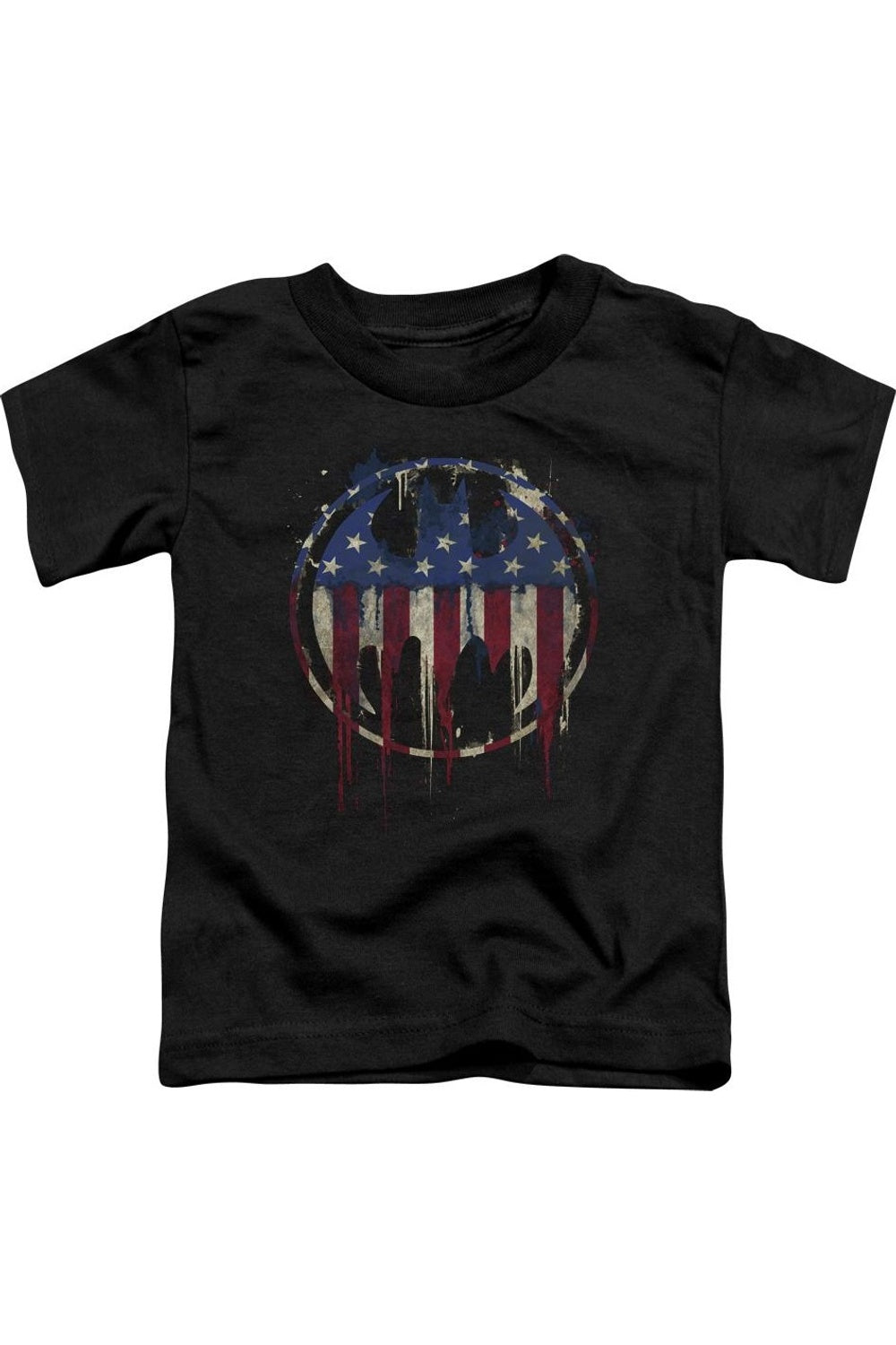 

Футболка с коротким рукавом для малышей "Сигнал Бэтмена" Gildan, черный