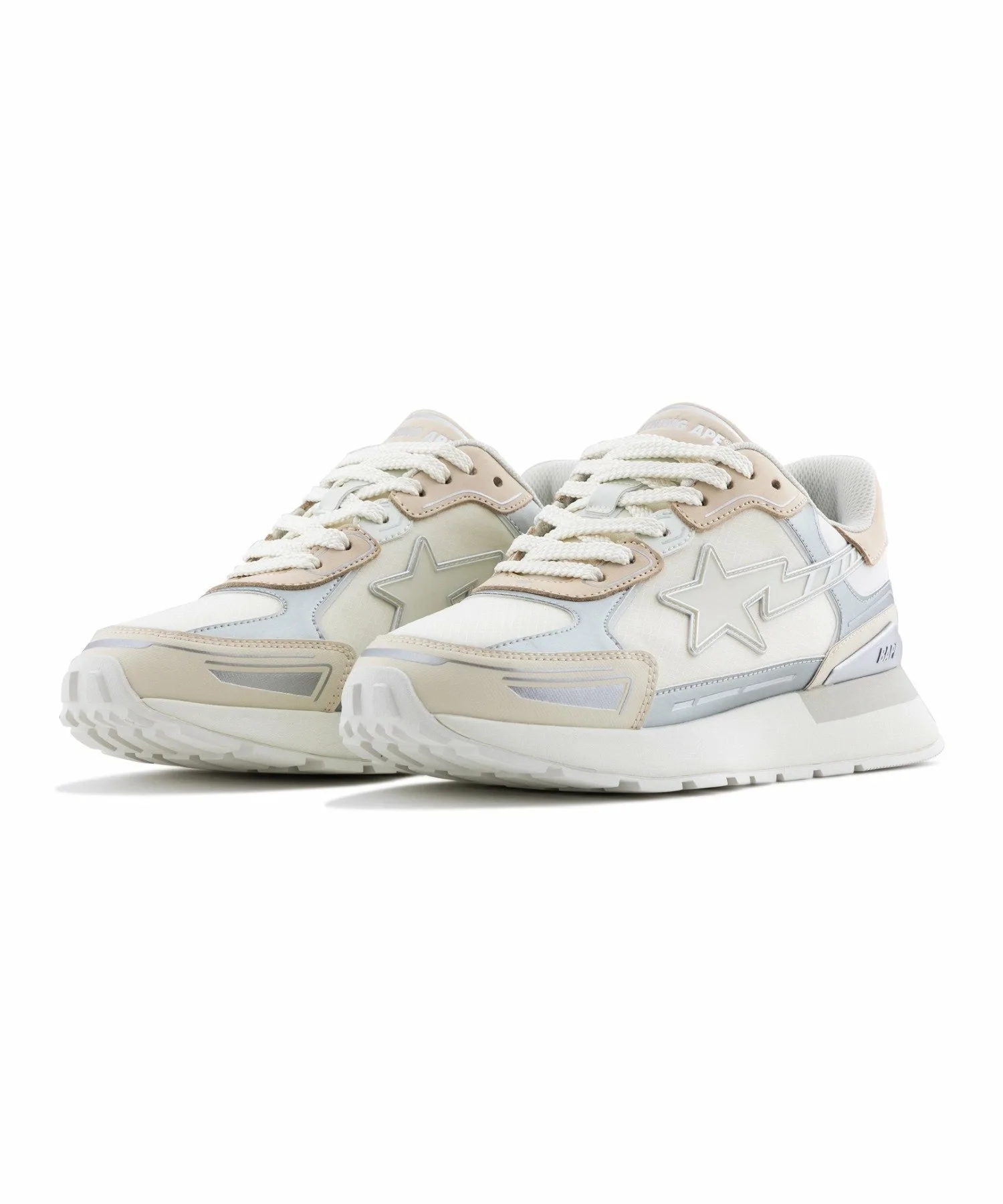 BAPE CROSS STA #1 A BATHING APE, IVORY