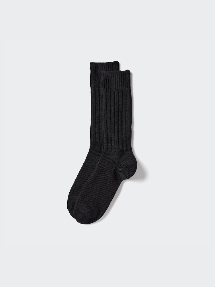 

Носки толстые Uniqlo, цвет 09 черный