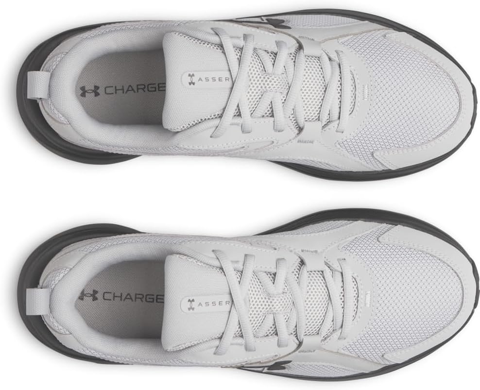 Мужские кроссовки Under Armour Charged Assert 11, черный/серый — фото 4